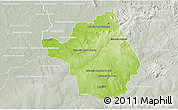 Physical 3D Map of Yby Yau, lighten, semi-desaturated