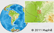Physical Location Map of Yby Yau