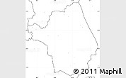 Blank Simple Map of Yby Yau, no labels