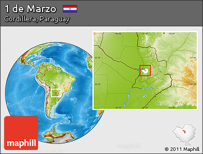 Physical Location Map of 1 De Marzo, highlighted parent region