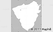 Gray Simple Map of Altos