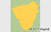 Savanna Style Simple Map of Altos