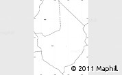 Blank Simple Map of Caacupe