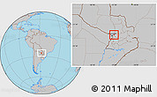 Gray Location Map of Emboscada