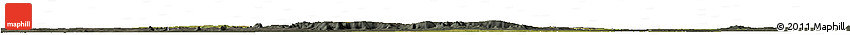 Satellite Horizon Map of Cordillera, darken, semi-desaturated