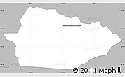 Gray Simple Map of Itacurubi de la Cordiller