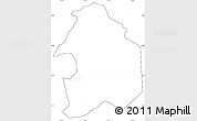 Blank Simple Map of Loma Grande, cropped outside