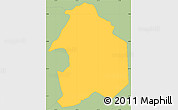 Savanna Style Simple Map of Loma Grande