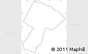 Blank Simple Map of San Jose Obrero, cropped outside, no labels