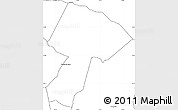 Blank Simple Map of San Jose Obrero