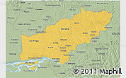 Savanna Style 3D Map of Itapua