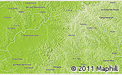 Physical 3D Map of Alto Vera