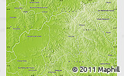 Physical Map of Alto Vera