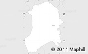 Silver Style Simple Map of Alto Vera