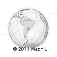 Outline Map of Capitan Meza