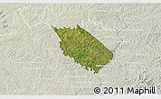 Satellite 3D Map of Carlos A Lopez, lighten