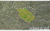 Satellite 3D Map of Carlos A Lopez, semi-desaturated