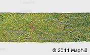 Satellite Panoramic Map of Carlos A Lopez