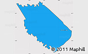 Political Simple Map of Carlos A Lopez, cropped outside