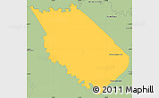 Savanna Style Simple Map of Carlos A Lopez