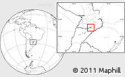 Blank Location Map of Encarnacion