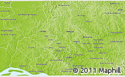 Physical 3D Map of Hohenau