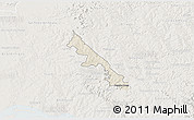 Shaded Relief 3D Map of Hohenau, lighten