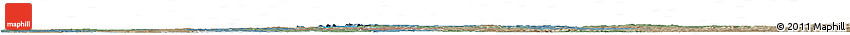 Political Horizon Map of Hohenau, semi-desaturated