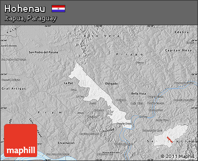 Gray Map of Hohenau