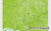 Physical Map of Hohenau