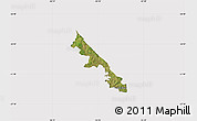 Satellite Map of Hohenau, cropped outside