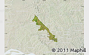 Satellite Map of Hohenau, lighten
