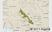 Satellite Map of Hohenau, shaded relief outside