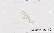 Shaded Relief Map of Hohenau, cropped outside