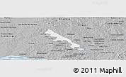 Gray Panoramic Map of Hohenau