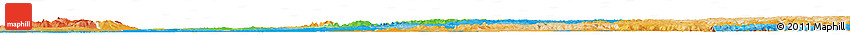 Political Shades Horizon Map of Itapua