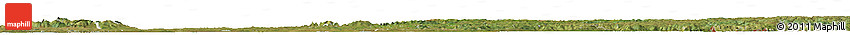 Satellite Horizon Map of Itapua