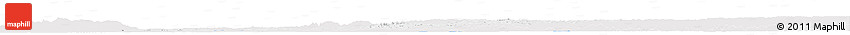 Silver Style Horizon Map of Itapua, single color outside