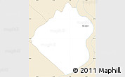 Classic Style Simple Map of Nueva Alborada