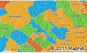 Political 3D Map of Obligado