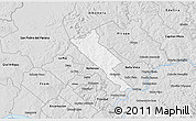 Silver Style 3D Map of Obligado