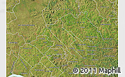Satellite Map of Obligado
