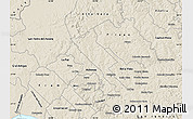 Shaded Relief Map of Obligado