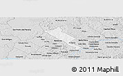 Silver Style Panoramic Map of Obligado