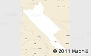 Classic Style Simple Map of Obligado