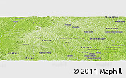 Physical Panoramic Map of Tomas Romero P.