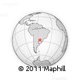 Outline Map of Trinidad