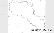 Blank Simple Map of Yatytay, cropped outside