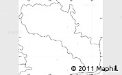 Blank Simple Map of Yatytay, no labels