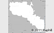Gray Simple Map of Yatytay